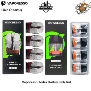 Vaporesso Lüxe Q Kartuş 3ml 2ml