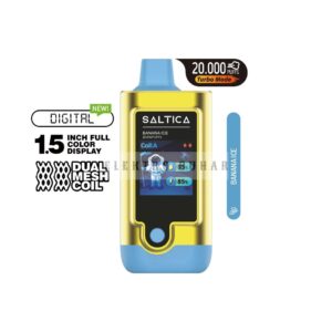 Saltica Digital 20000 Puf BANANA ICE