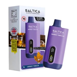 Saltica Dijital 10000 Whiskey Tobacco