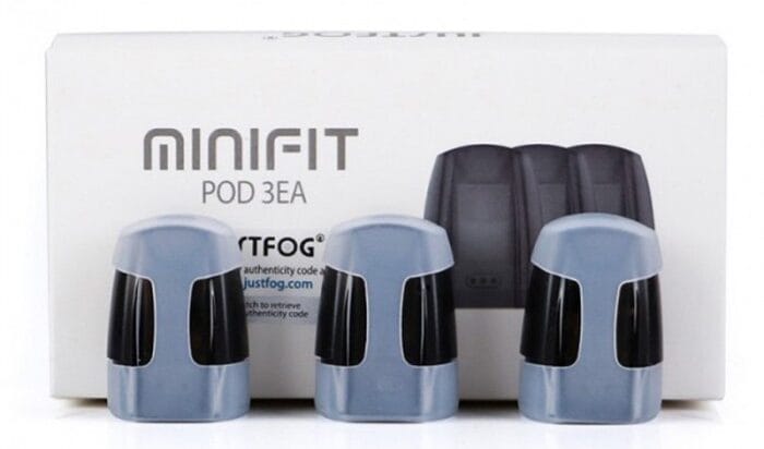 Justfog Minifit Yedek Kartuş Kutu İçeriği 