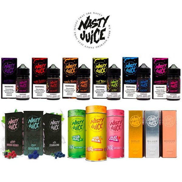Nasty Juice Cush Man Mango Grape Likit Çeşitleri