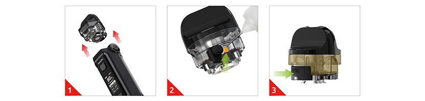 Smok Ipx 80 Rpm Kartuş Uygulama Şekli