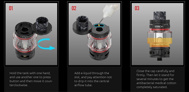 Smok Morph 2 Kit Likit Doldurma Talimatları