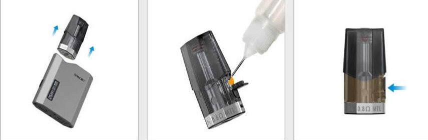 Smok Nfix Mate Pod Likit Doldurma Talimatı