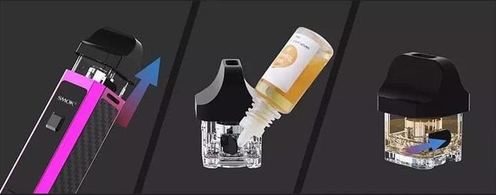 Smok RPM 40 Pod Likit Dolum Talimatları