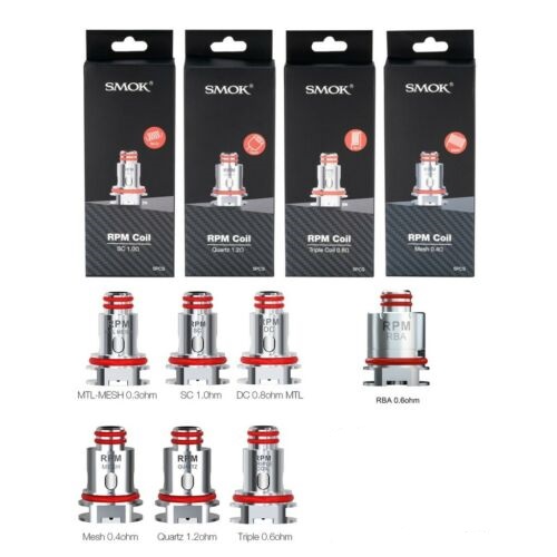 Smok RPM Coil 5li, Smok Rpm Coil, Smok Rpm Yedek Coil