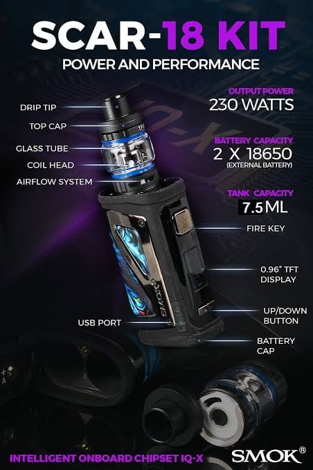 Smok SCAR 18 Kit 230W Tanıtım