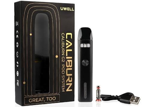 Uwell Caliburn G2 Pod Kit Kutu İçeriği