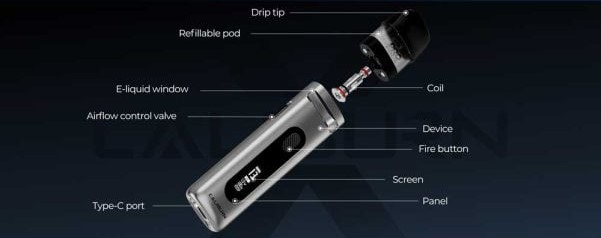 Uwell Caliburn X Pod Parametreleri