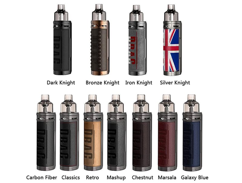Voopoo Drag X Pod 80W Renk Seçenekleri