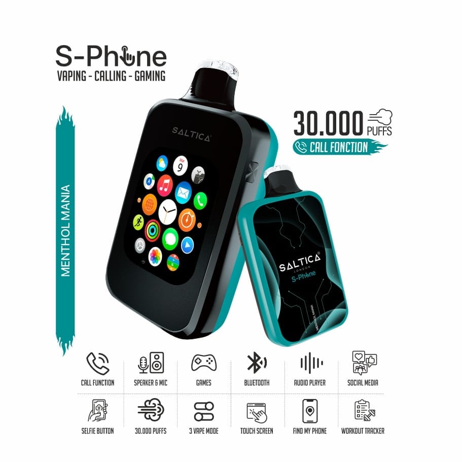 Saltica 30000 Menthol Mania Disposable Vape Bar