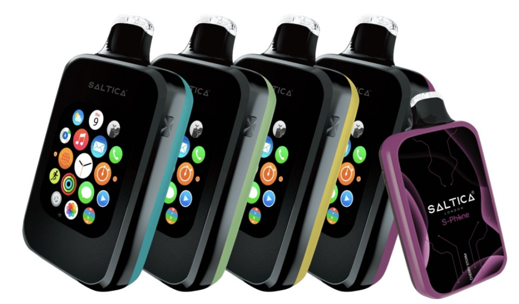 Saltica S-Phone 30000 Pineapple Coconut Freeze Disposable Vape Bar, Saltica S-Phone 30000 Disposable Vape Bar Serisi Çeşitli Lezzet Alternatifleri