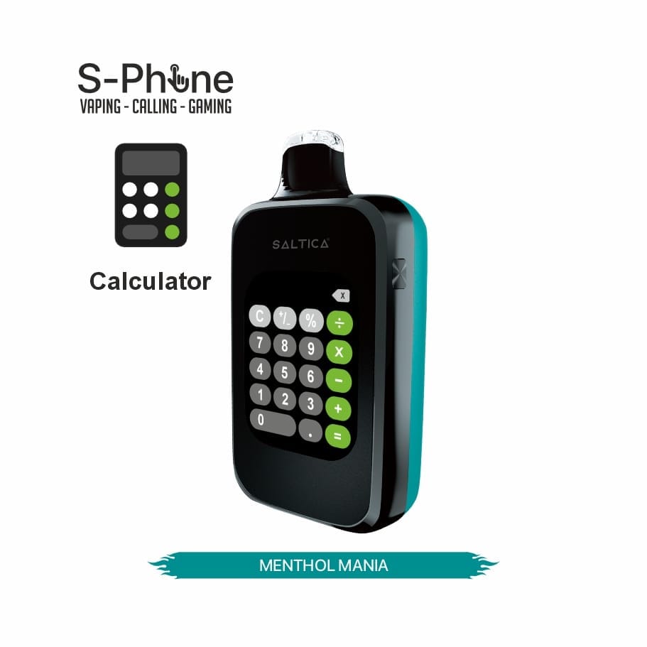 Saltica SPhone 30000 Puf Menthol Mania Disposable Vape Bar