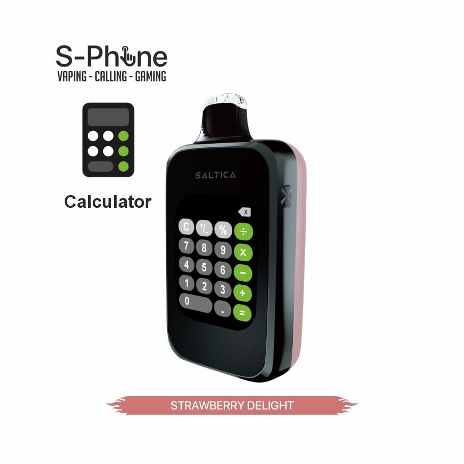 Saltica SPhone 30000 Puf Strawberry Delight Disposable Vape Bar