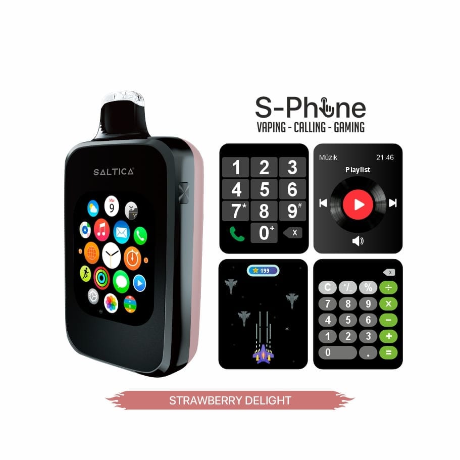 Saltica SPhone 30000 Strawberry Delight Disposable Vape Bar