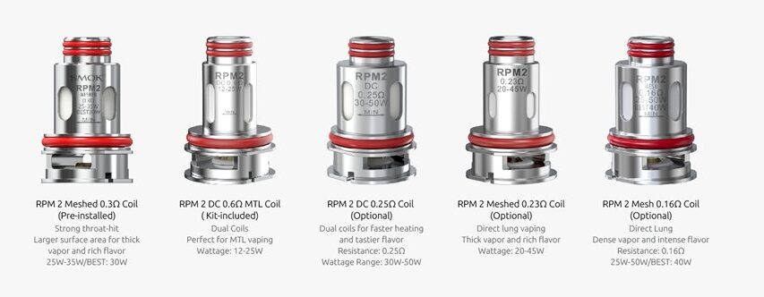 Smok Rpm2 Coil Çeşitleri
