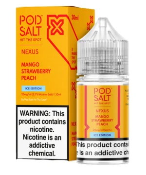 Pod Salt Mango Strawberry Peach Ice