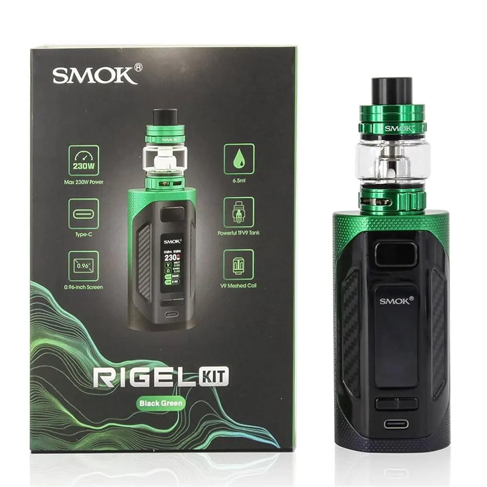 Smok Rigel Kit 230W 6.5ml Black Green