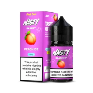 Nasty Burst Peach Ice Salt Likit