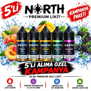 North Salt Likit 5 li Paket Kampanya