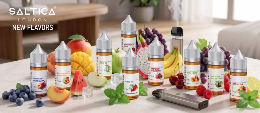 Saltica Kiwi Guava Passion Fruit Salt Likit, Saltica Premium Salt Likit Çeşitleri