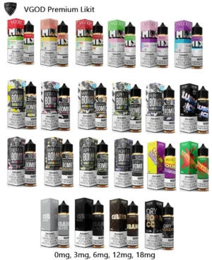 Vgod Likit 60 ml Çeşitleri