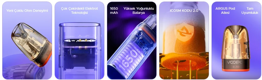 ArgusG4 Mini Pod Özellikleri