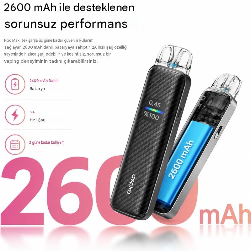 Aspire Pixo Max Pod Kit Özellikleri