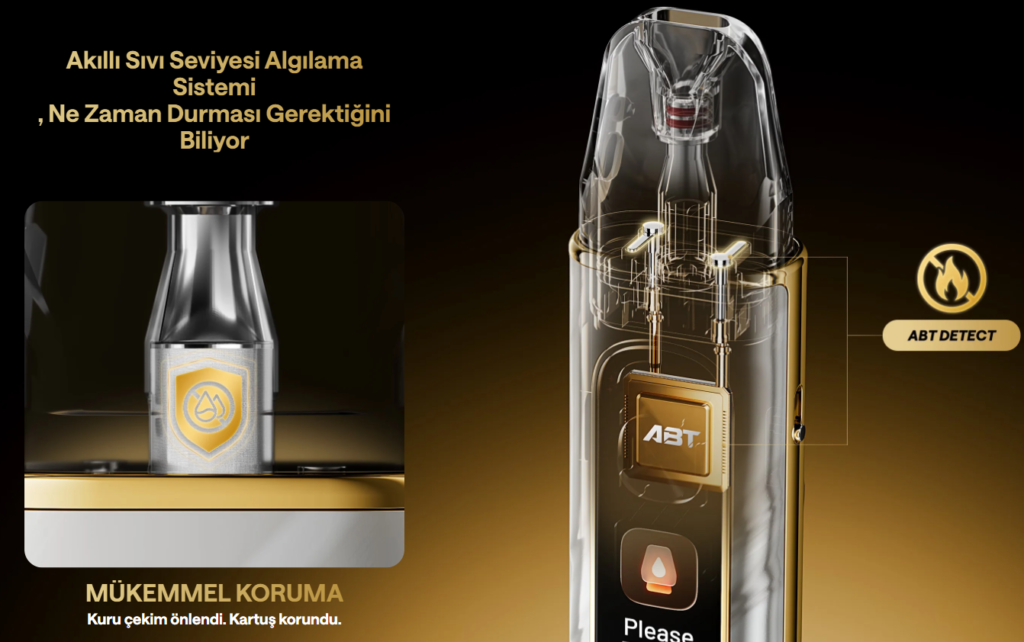 Oxva Xlim Pro 4 Anti-Burn güvenlik uyarıları