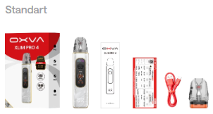 Pod cihazı kutu içeriği ve aksesuarları