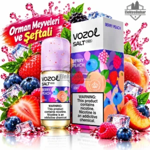 Vozol Prime Salt Likit Berry Peach 30 ml