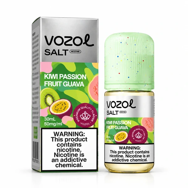 Vozol Prime Salt Likit Kiwi Passion Fruit Guava 30 ML ürün görseli