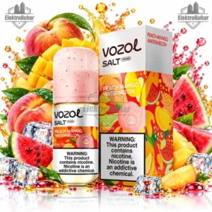 Vozol Prime Salt Likit Peach Mango Watermelon