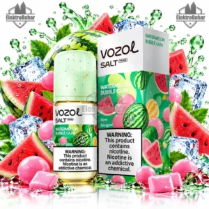 Vozol Prime Salt Likit Watermelon Bubble Gum