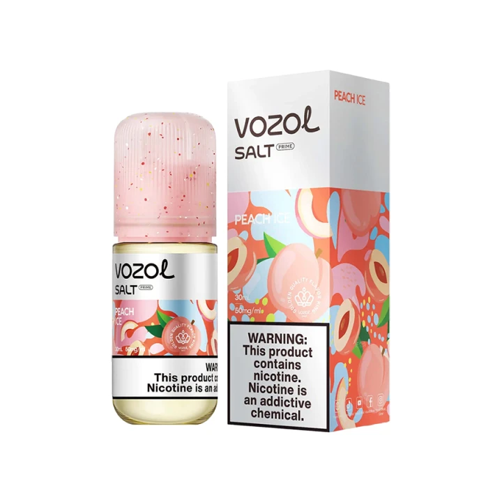 Vozol Prime Salt Likit Peach Ice 30 ML ürün görseli