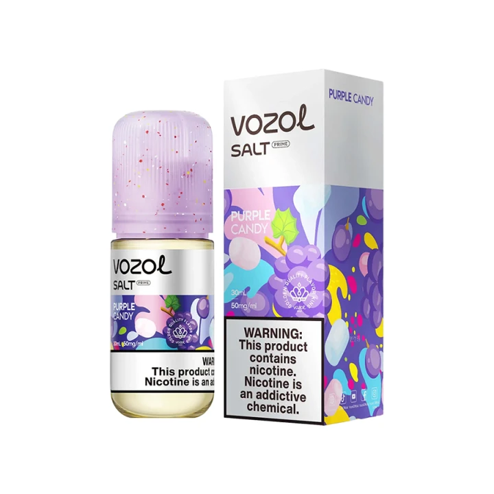 Vozol Prime Salt Likit Purple Candy 30 ML ürün görseli