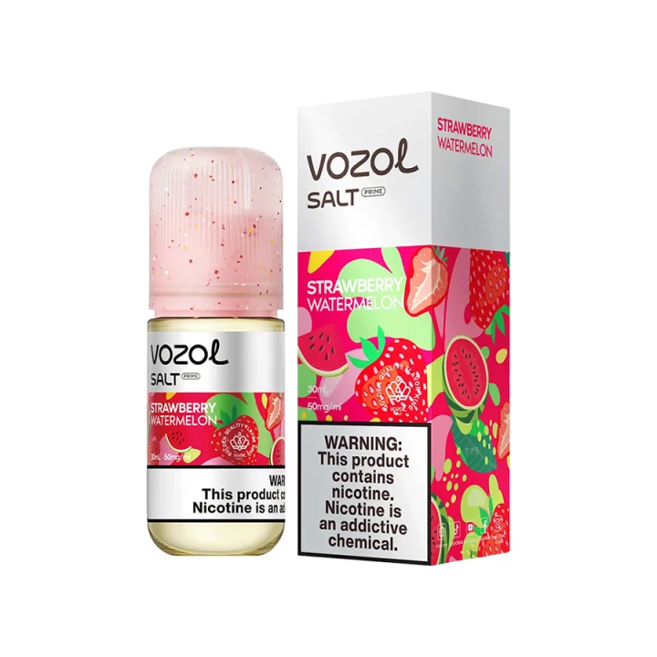 Vozol Prime Salt Likit Strawberry Watermelon 30 ML ürün görseli