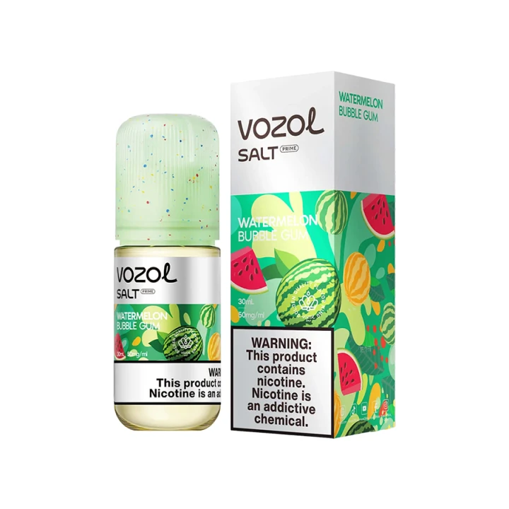 Vozol Prime Salt Likit Watermelon Bubble Gum 30 ML ürün görseli